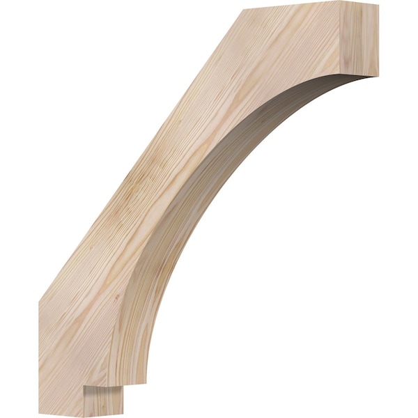 Ekena Millwork 3 1/2"W x 24"D x 24"H Imperial Smooth Knee Brace, Douglas Fir BRC04X24X24IMP00SDF - main